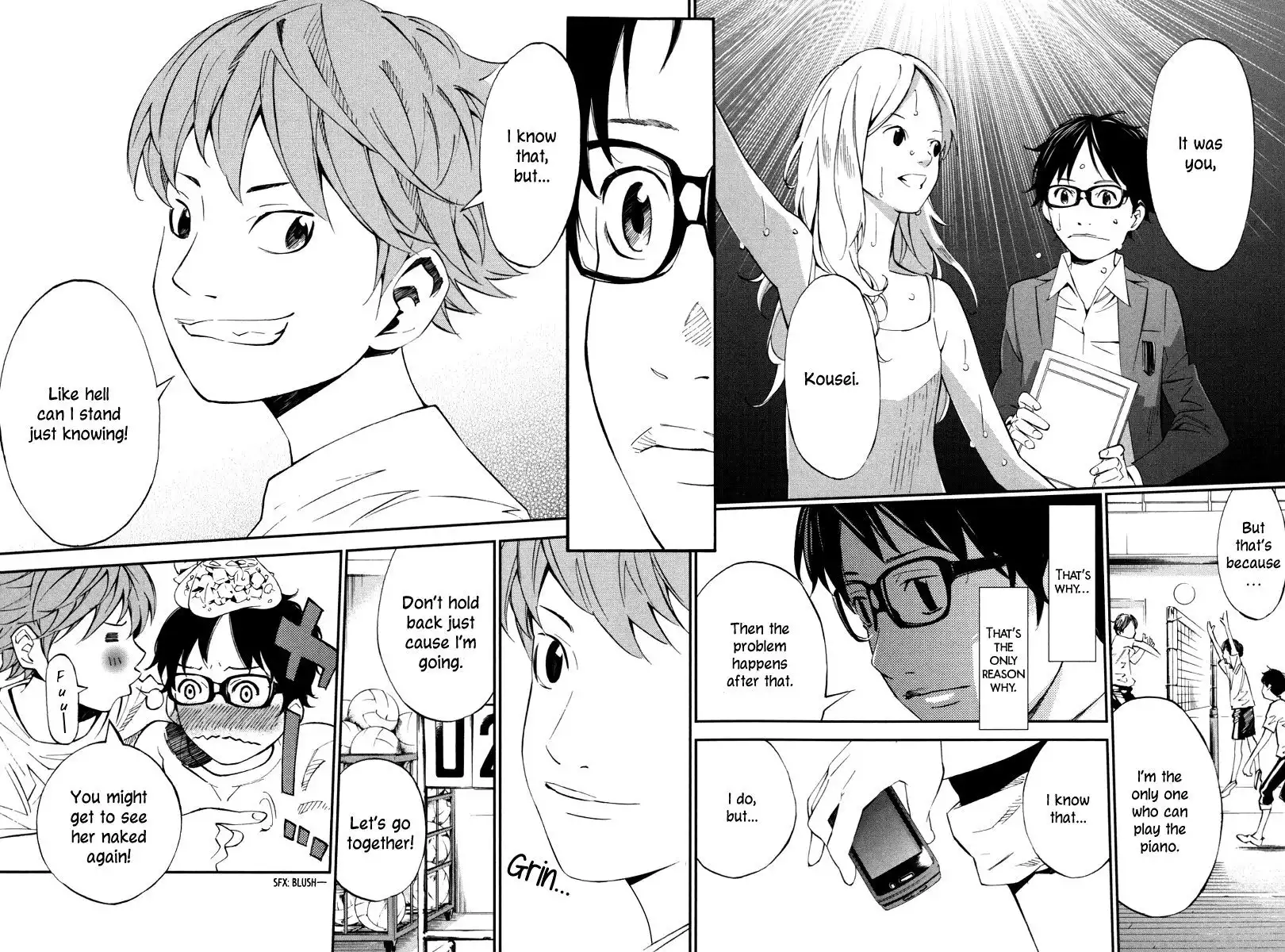 Shigatsu wa Kimi no Uso Chapter 8 12